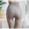 Nye varme vintertights Strømpebukser Dame Fleecesokker Høy midje termisk strømpe Isolerte bukser Falske gjennomsiktige Leggings Tights