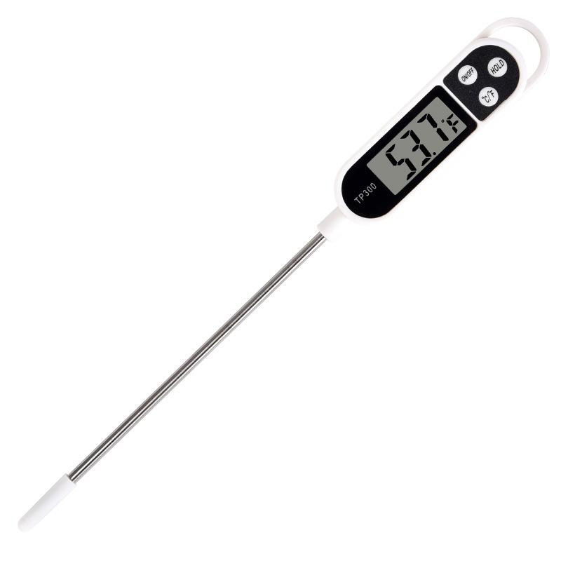 Food thermometer, water temperature gauge, oil temperature gauge, milk temperature gauge, kitchen baking electronic probe-type thermometer