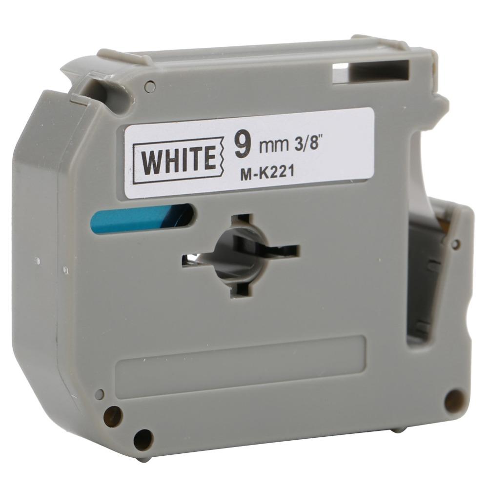 9mm × 8m Label Tape Label Tape Printer for Brother Label Printer PT-65/70/80 Retail Labeling