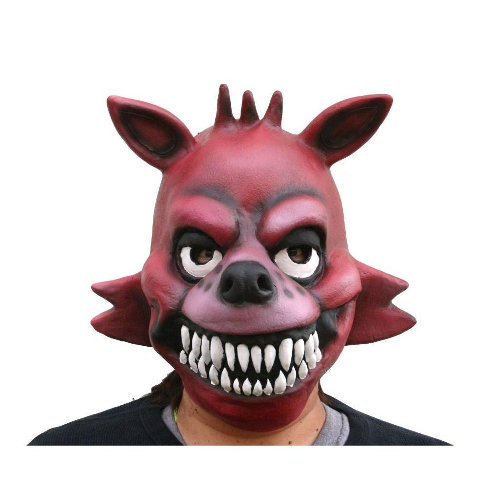 Five Nights At Freddy's Adult Latex Head Mask Featuring Freddy Chica Bonnie Foxy Style