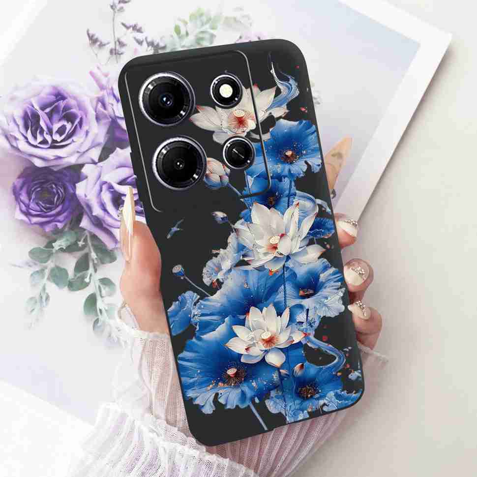 Phone Case For Infinix Note 30i X6716 Stylish Painted Cover For Infinix Note30i Note 30i Soft Silicone Shockproof Cover Fundas