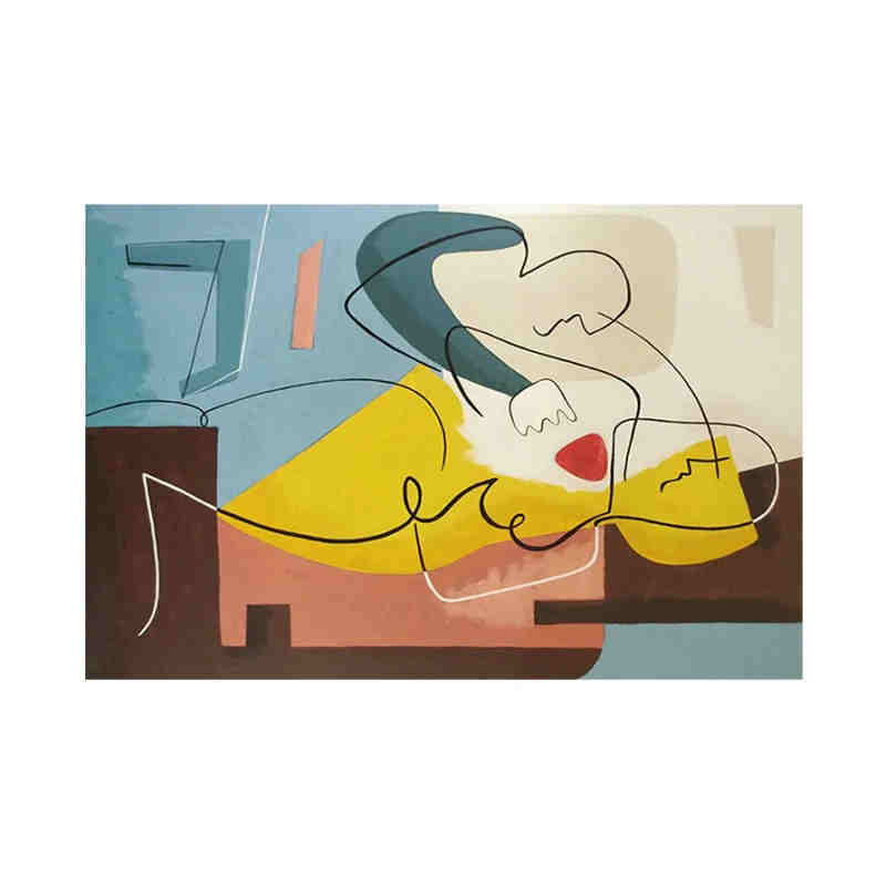 Modern Abstraction Carpets for Living Room Nordic Decor Home Decoration Bedside Rugs Non Slip Sofa Coffee Table Porch Floor Mat