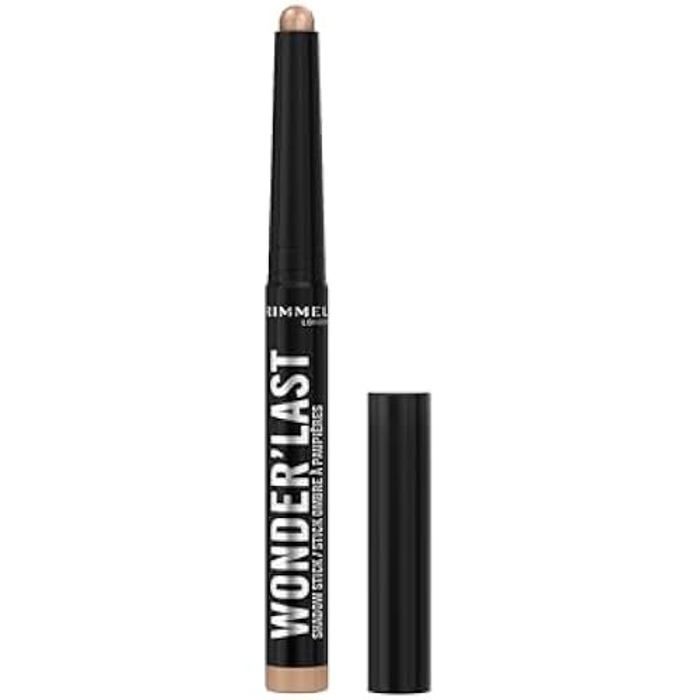 Rimmel London, Wonder'Last, 004 Soft Bubbles, Ombretto in stick, Colore vibrante e d’impatto, Facile da applicare, Texture