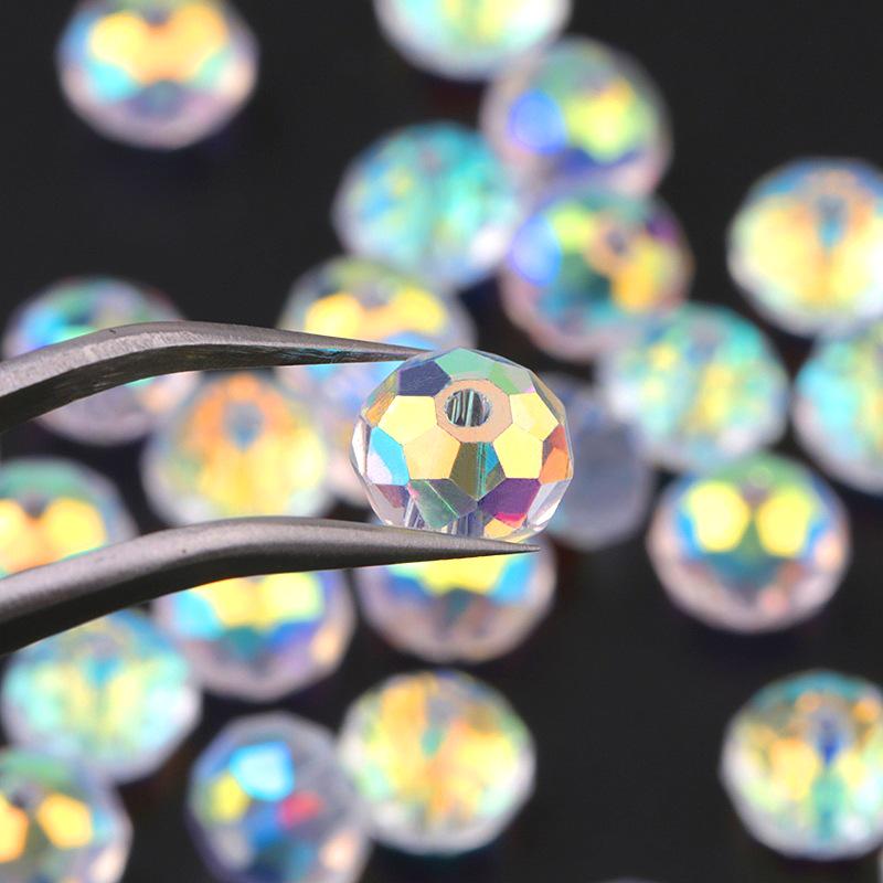 Aurora Galvanisierte Kristallperlen - DIY Schmuckzubehör