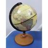 22cm World Globe Earth Map In English Retro Wooden Base Earth Instrument Geography Education Globe Desk Decoration Furniture