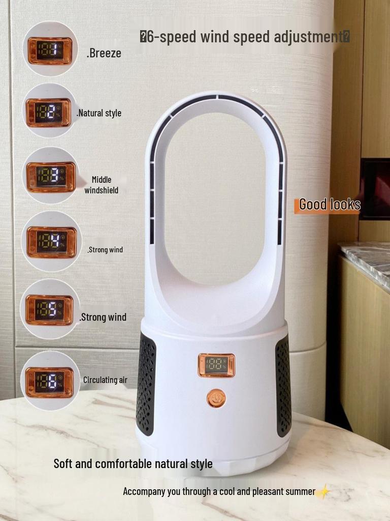 USB Rechargeable Desk & Clip Fan for Home, Office, Dorm – Compact Air Circulator