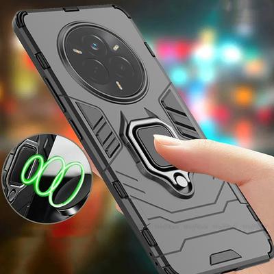Pentru Realme 14 Pro Plus Husă Capac OPPO Realme 14 Pro Plus Capas Bumper Antishock Inel Suport Magnetic Fundas Realme 14 Pro Plus