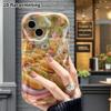 Phone Case: 2D flat, fits iPhone 18, 17, 16, 15, 14, 13, 12Pro protective case, plush kitchen, perfect Christmas and Halloween holiday gift