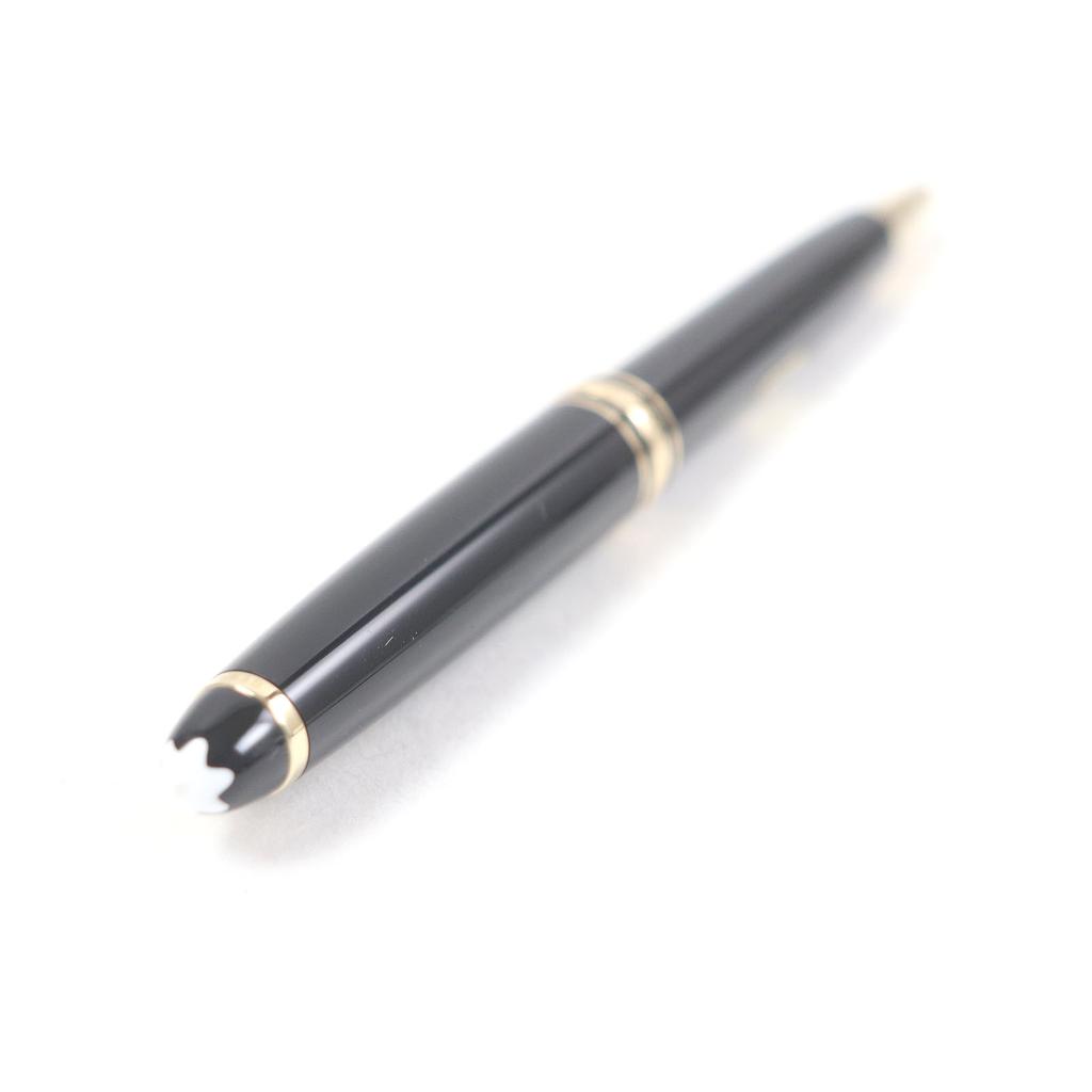 Excellent MONTBLANC Ballpoint pen Meisterstck Classic Pix Black gold Used