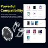 Magnetic Back Clip Universal 2 IN 1 MEMO CX08 CX07 Phone Cooler Semiconductor Cooling Fan Freeze Radiator for iOS Android PUBG