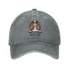 Multi Functional Fashionable Unisex HatPersonalized Cotton Peeking Dog Cavalier King Charles Spaniel Baseball Cap For Men Women