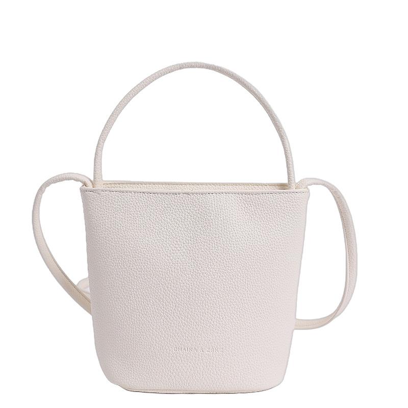 Korean version of women's bag 2025 new messenger bag casual bucket bag summer shoulder large capacity portable women's bag
