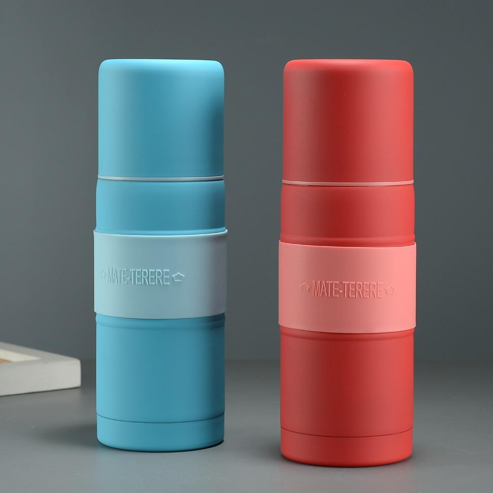 700/500ml Yerba Mate Thermos Cup with Filter Straw Insulated Bottle Durable Vacuum Flask Office