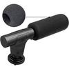 MITUKE Microphone Sponge Windscreen for Gun Microphones, Replacement Sponge for Videography, Reduces Air Conditioning Noise In Homes and Offices, Elas