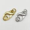 S925 Sterlingsilber Perlenkette Hummerverschluss mit doppelt geschlossenem Ring 8-Form-Verbinder
