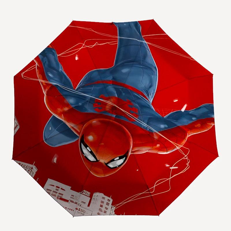 

1pc Spider-Man Automatic Folding Umbrella, 8 Ribs for All-Season Use 008