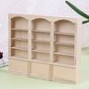 1Pc 1:12 Dollhouse Mini Bookcase Display Shelf Bookshelf Locker Doll House Decor
