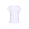 Under Armour Logo Print Round Neck Sports T-Shirt Women Tops White 1328964-100