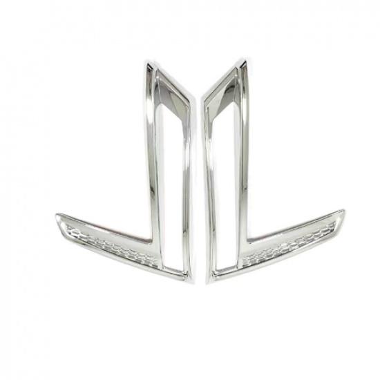 ABS Chrome Front Fog Light Lamp Trim for Honda CRV CR-V -2025