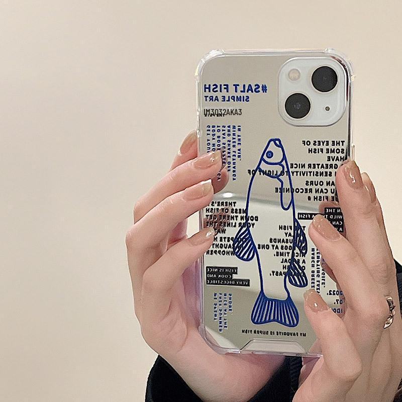 Zhitai iPhone 14Pro, 13Pro Max, 16, Xiaomi 14, and P60 Cartoon Mirror Case