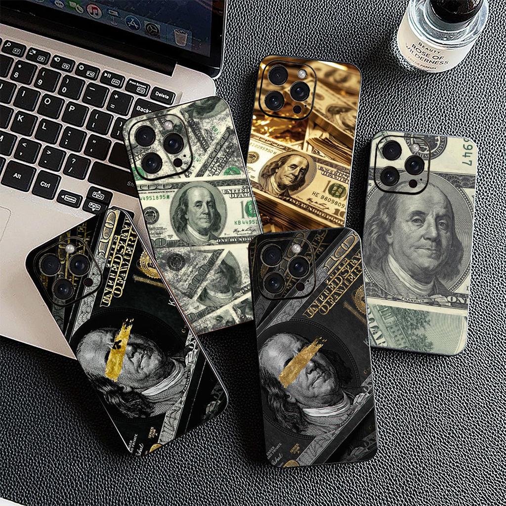USD Moneys 100 D-Dollars Phone Case for Apple iPhone 17 Pro XS Max Air 6 7 8 Plus 5 + SE 2022 SE2 16E 8+ Protective Cover