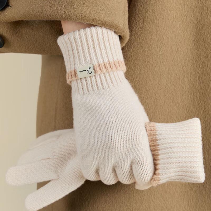 Jiumu Women s Wool Touchscreen Gloves One Size