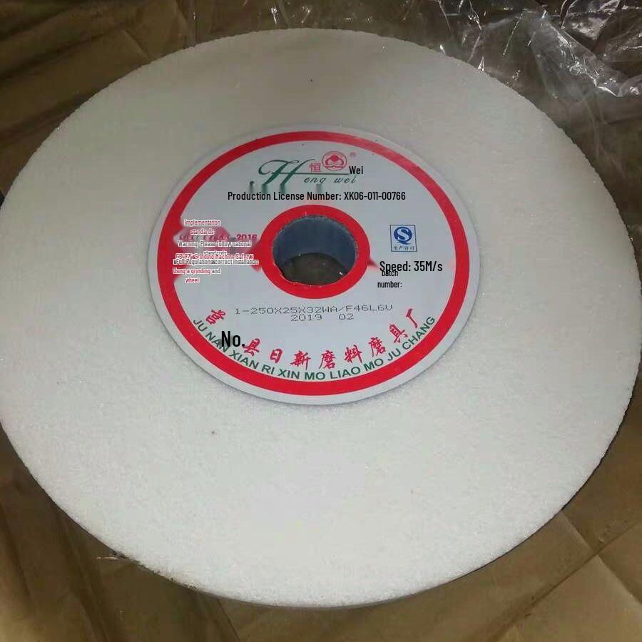 Multi-Material Grinding Wheel: White Corundum, Brown Corundum, Green Silicon Carbide - Perfect for Bench Grinders and Knife Sharpeners