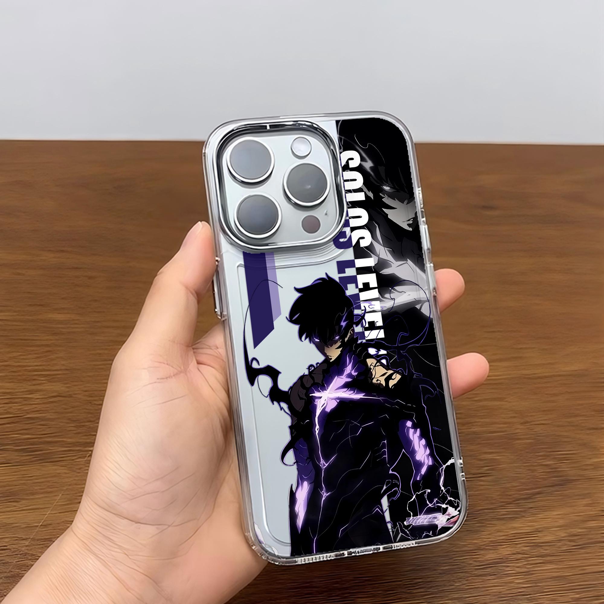 

Luxury Hot Anime Solos Levelings Phone Case For iPhone 17 16e 16 15 14 13 12 11mini Pro Max X XR XSMAX 8 7 Air Plus Soft Cover iPhone 17
