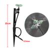5pcs Hanging Anti-drip Spray Four-way Atomizing Nozzle Garden Hanging Anti-drip Nozzle 1/4" Barb Screw Connector