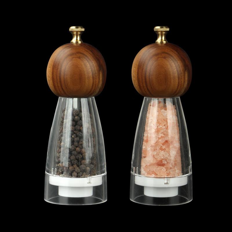 Ruhan 6-inch Dual-Ended Manual Spice Grinder