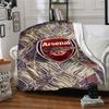 Arsenal Crest Blankets Flannel Printed Breathable Warm Throw Blanket for Home Office Bedspreads 0708a33