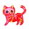 Jewelry Casting Mold Cute Cat Silicone Mold Holographic Resin Mold for DIY Wind Chime Keychains Earring Pendant