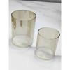 Glass Candle Stand Windshield Lampshade Wedding Candle Holder for Table Decorative Lighting