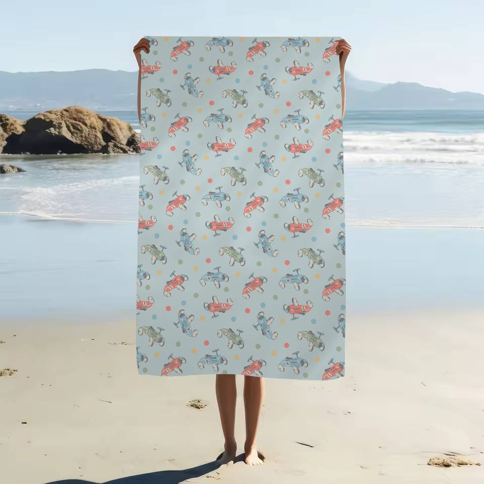 

Cute Cartoon Animals Dinosaurscats Microfiber Beach Towel Absorbent Quick Dry Soft Yoga Swimming Resort Mountain Climbing Towel W40*H60(CM)