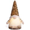 Cross-Border Christmas Gnome Ornament with Glowing Sequin Hat