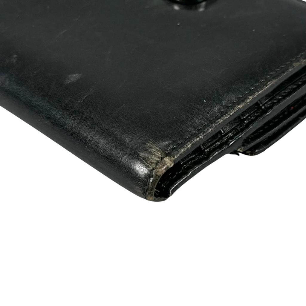 GUCCI Bifold Wallet black mens used