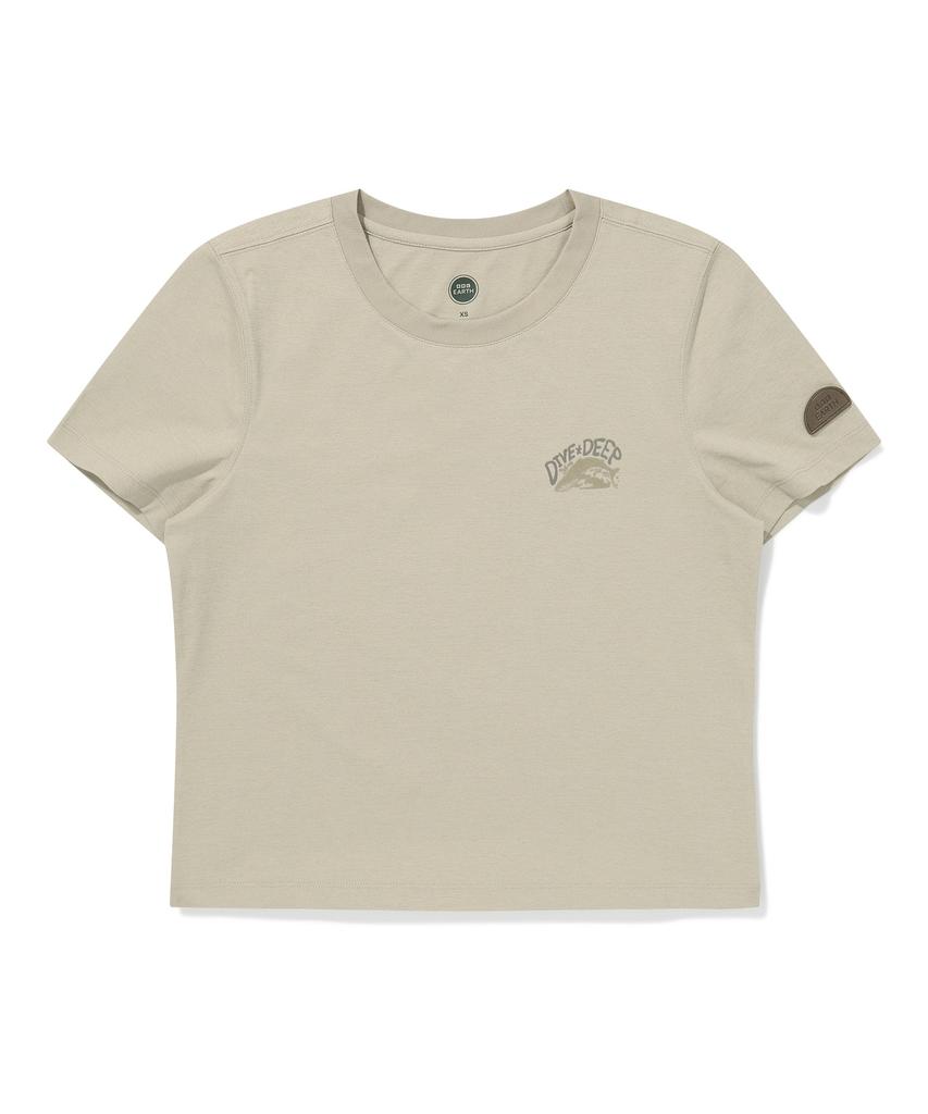 BBC EARTH Women'S Dolphin Policott Summerty Beige