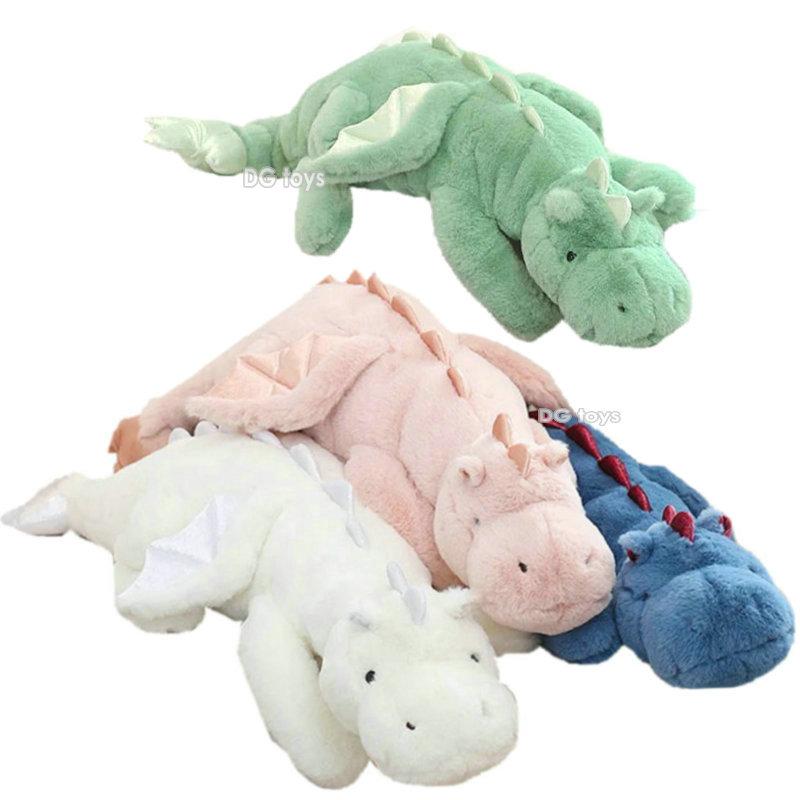 Peluche Drago Giocattolo Morbido Peluche Animale Grande Ali Volanti Dinosauro Cuscino da Lancio Decorazione per la Casa Bambola Peluche Giocattolo per Bambini Regalo di Compleanno