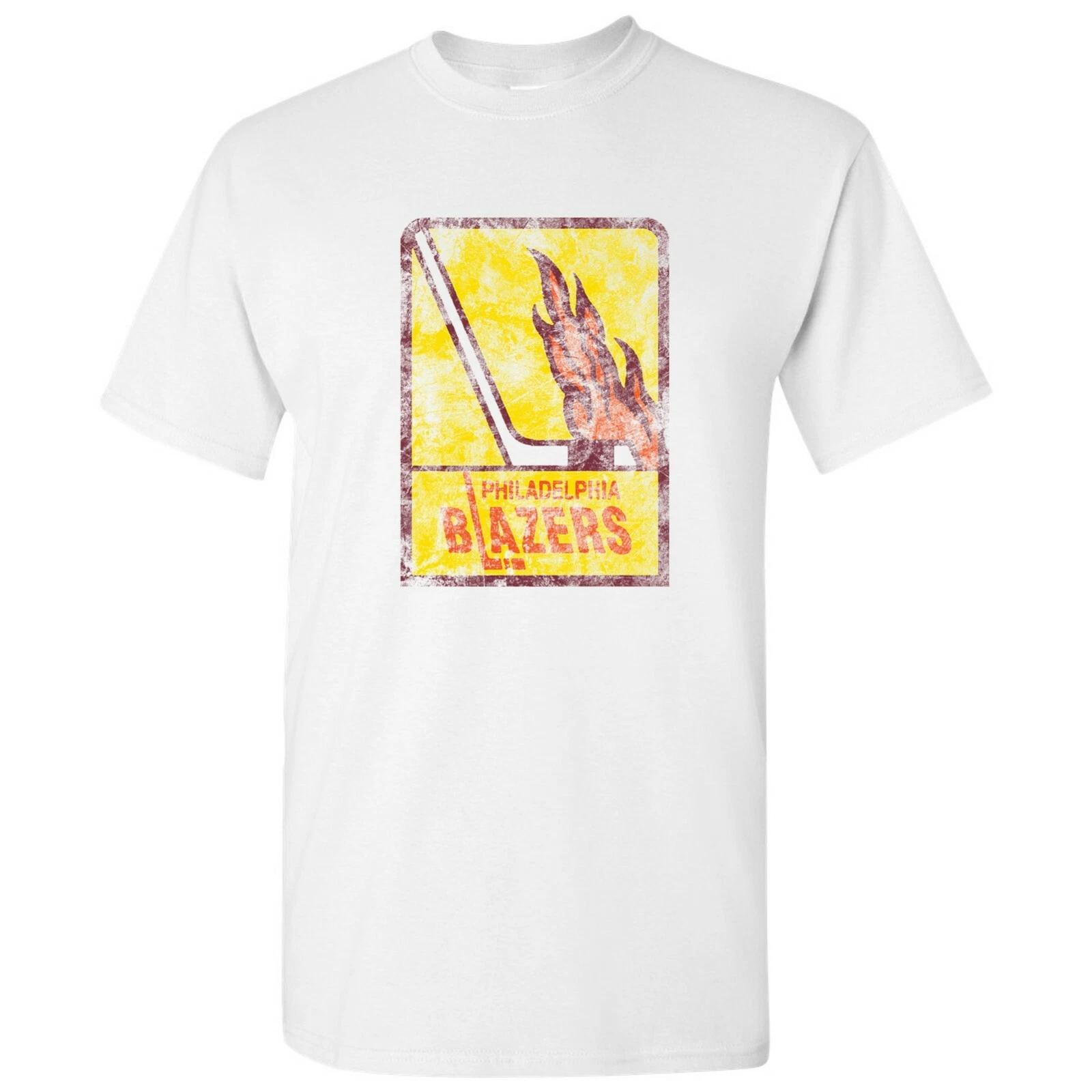 WHA Philadelphia Blazers UGP Classics Basic Cotton T-Shirt - White 4XL