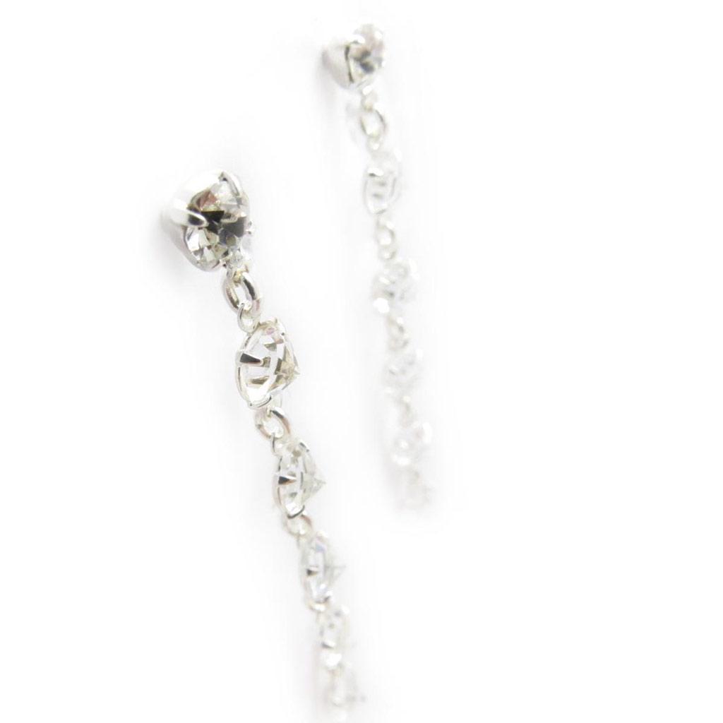 Les Trésors De Lily [J5407] - Weiße Designer-Ohrringe „Sissi“