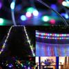 Weihnachtsbaum-RGB-Fantasiefarblicht, 100LED 10M WS2812B RGBIC-Licht, IP65 wasserdichte Bluetooth-Sprite-LED-Lichterkette