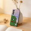 Funny The P-PEPE Frog Phone Case For Samsung Galaxy A73,A72,A71,A70,A53,A52,A51,Others Soft Black Cover