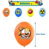 30PCS Fallout Birthday Party Supplies Include a Banner, Balloons, Cake Toppers