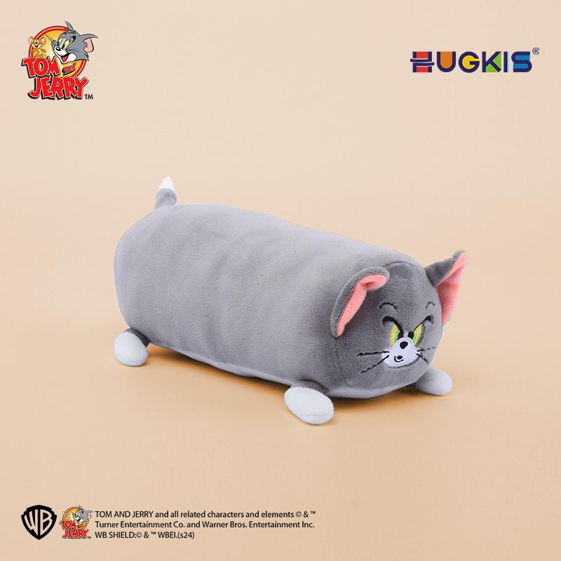 Tom and Jerry Plush Toy Set: Tom Cat Doll & Jerry Mouse Pillow