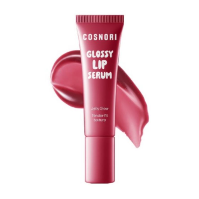 

COSNORI Glossy Lip Serum 10ml Hydrating Plumping Lip Gloss Serum Korean Glass Shine Lip Tint 01 Dewy Red