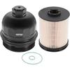 Fuel Filter Housing Cap 134001 with Fuel Filter TP1015 Replacement for Chevy Cruze Silverado 2500HD 3500HD Replacement for GMC Sierra 2500HD 3500HD