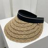 New Lace Sun-protection Empty Hat for Women, Outdoor Travel Fashionable Versatile Sun Hat, Vacation Beach Sun Hat
