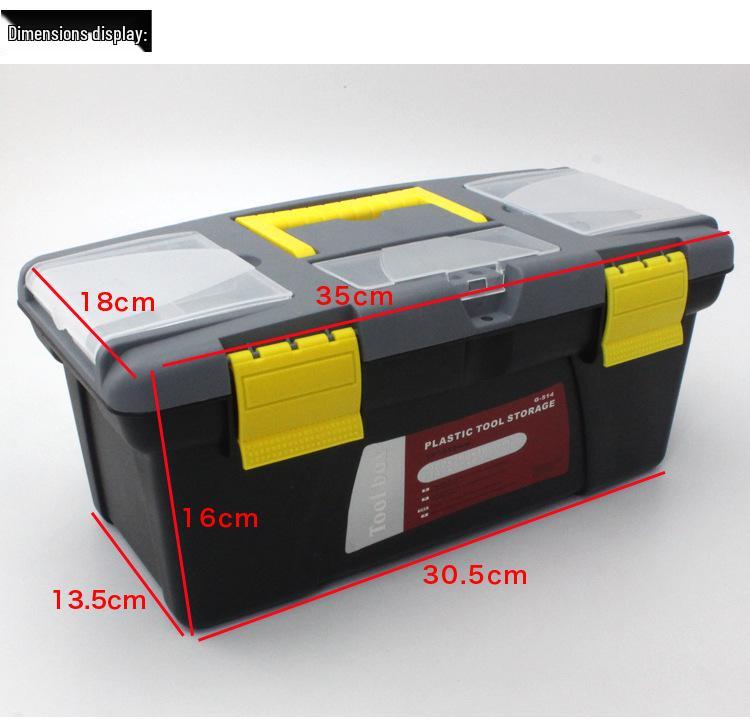 Portable Tool and Organizer Box for Plumbers and Household Use