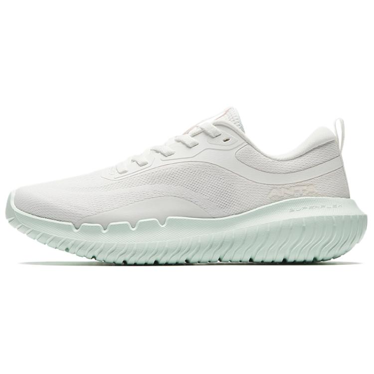 

Anta Comfortable Classic Durable Lightweight Low-Top Casual Running Shoes Women sneaker Paper-White Cool-Green 922537721-4 35.5