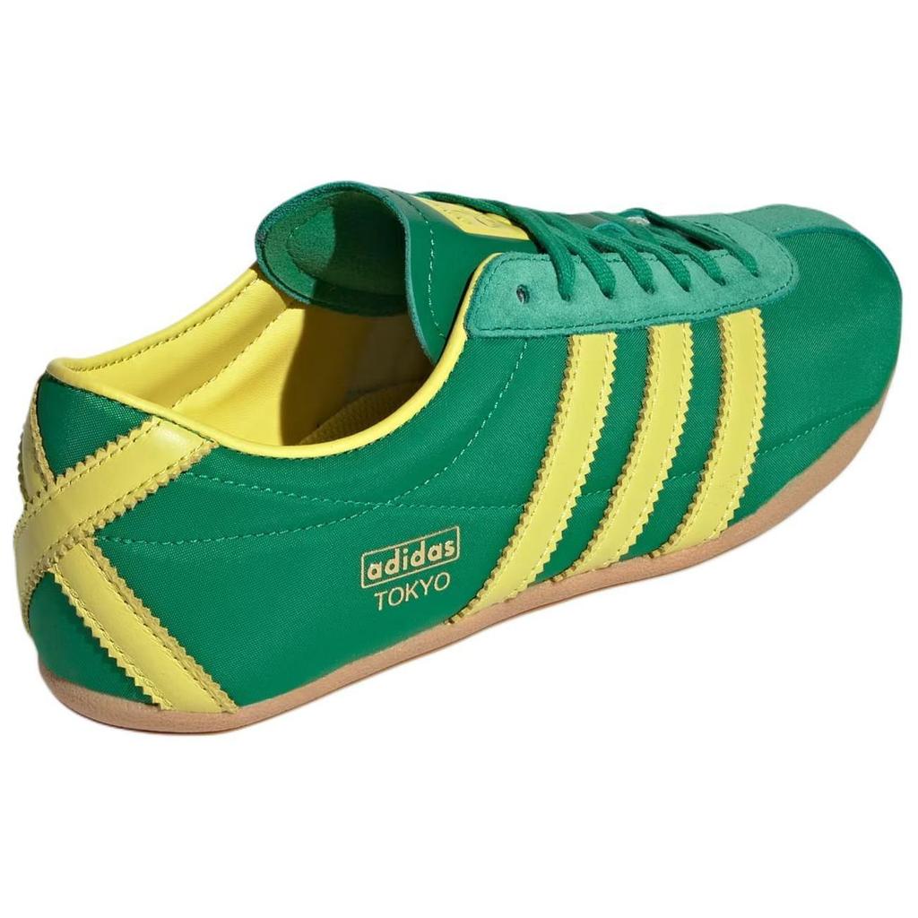 adidas Womens Tokyo 'Green Pure Sulfur' (women's sizes) Green / Pure Sulfur / Gold Metallic Casual Shoes JI3298